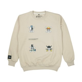 TENDENCIES Sweater Crewneck One Crew Piece Beige