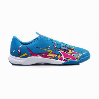 Ortuseight Sepatu Futsal Catalyst Thunderclap IN Royal Blue Pink Yellow