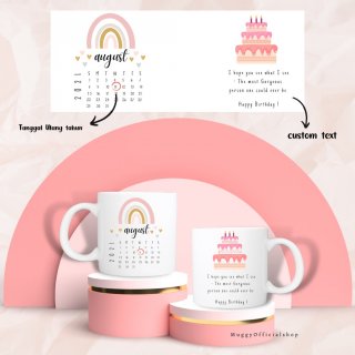15. Mug Custom / Birthday Gift / Kado ulang tahun pacar 
