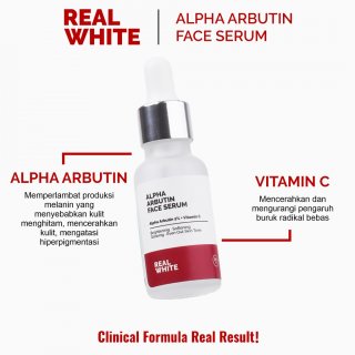 REAL WHITE Alpha Arbutin Serum