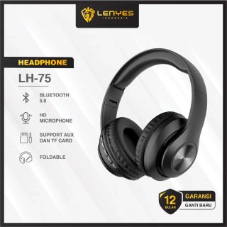 27. Lenyes LH75 Headphone Bluetooth, Dilengkapi dengan HD Michrophone