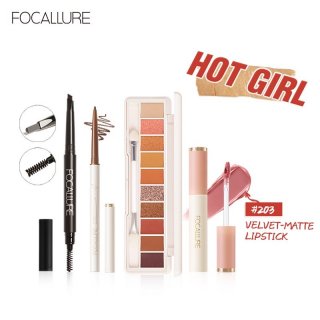 5. Focallure Hot Girl Makeup Set, Makeup Waterproof Tahan Lama
