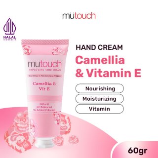 MuTouch Triple Care Hand Cream Camellia & Vit E 