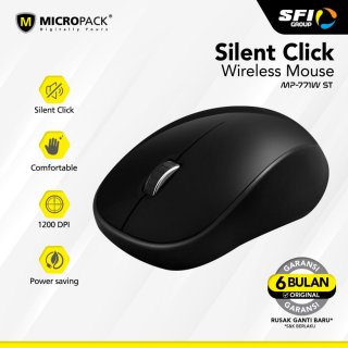 Micropack Silent Wireless Mouse MP-771W ST