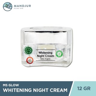 17. Ms Glow Whitening Night Cream, Ringan dan Tidak Lengket di Kulit