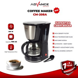 Advance Coffee Maker 750ml Mesin Pembuat Kopi CM208A