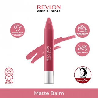 30. Revlon Matte Balm Lipstik Make Up, Diperkaya Formula Pelembap dari Bahan Alami