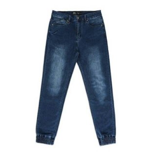 Celana Jogger Ultra Brands X Publish Cloth Tex Denim Jogger Pants Washed Blue