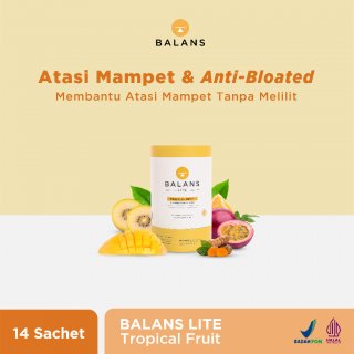 Balans Lite | Tropical Fruit | Fiber & Probiotics Drink