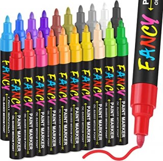 27. Paint Pens Paint Markers by IVSUN, Warna Soft dan Tahan Air
