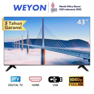 2. WEYON TV LED 43 inch W43C