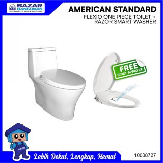 American Standard - Closet Kloset Duduk Eco Washer Flexio Razor Smart
