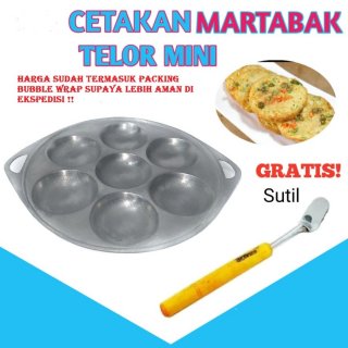 SK - 1PC FREE SODET Cetakan Telur 7 LUBANG Kue Cubit Maklor Takoyaki