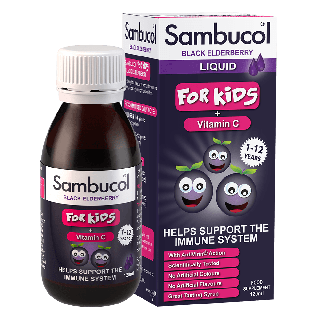 Sambucol Kids 120 ml Black Elderberry Vitamin C