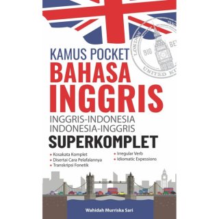 Kamus Pocket Bahasa Inggris Superkomplet - Wahidah Murriska Sari