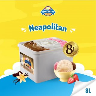 Campina Ice Cream Neapolitan 8 L