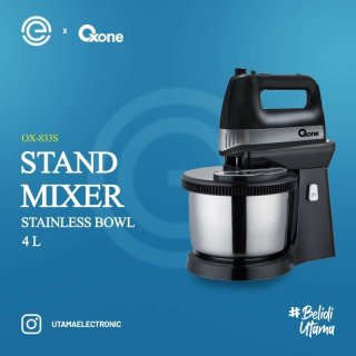 Oxone Standing Mixer With Stainless Steel Rotating Bowl OX-833S