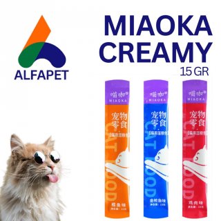 Mioka Cat Snack Creamy Kucing