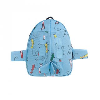 3. Masimada Kids - Mini Airplane Backpack Tas Ransel Anak