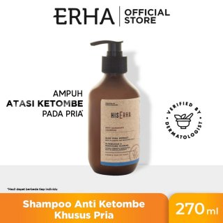 25. His Erha Anti Dandruff Shampoo 270ml, Mengatasi Ketombe Secara Efektif