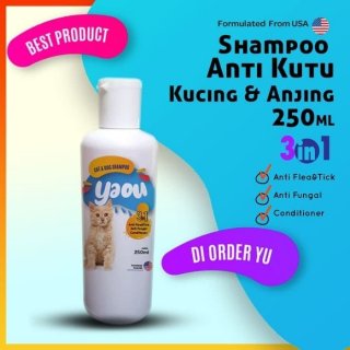 YAOU Shampoo Anti Kutu Anjing & Kucing 250ml