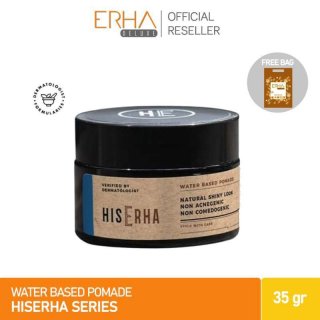 Pomade Rambut Pria HIS ERHA Water Based Pomade 35 gr