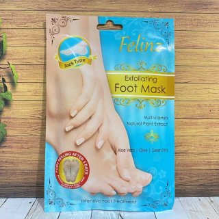 Felinz Exfoliaing Foot Mask / Masker Kaki 2 Sheets