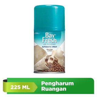 Bayfresh Automatic Spray Morning Coffee Cairan Pengharum Ruangan [225 mL]