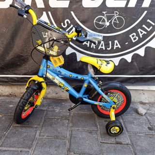 14. Wimcycle Minion BMX Sepeda Anak Karakter Minion Lucu