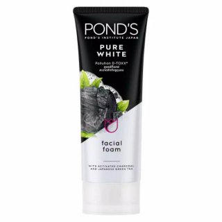 Pond's Pure White with Activated Charcoal Facial Foam 