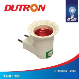 Dutron Fitting Colok + Switch DV-FCS-01