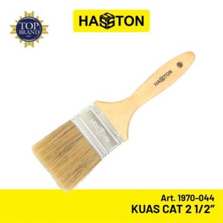 Hasston Kuas Cat Tembok Gagang Kayu 2 1/2" (1970-044)