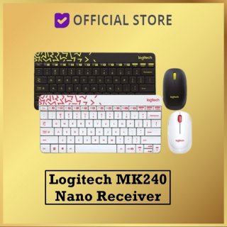 Logitech Wireless Mouse Keyboard MK240 