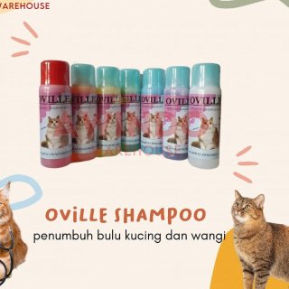 3. OVILLE Shampo Kucing Penumbuh Pelebat Bulu Kucing