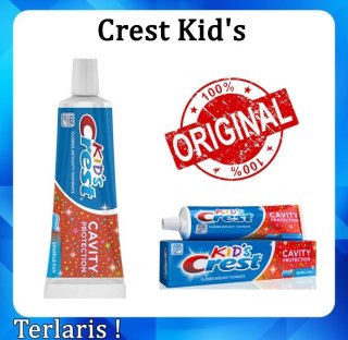Crest Kid's Cavity Protection Toothpaste - Crest Kids - Odol Anak