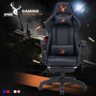 Sage Premium Quality Gaming Chair Kursi bangku game 145 ° - SG-168