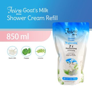 22. Feira White Goat's Milk Shower Cream 