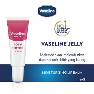 Vaseline Lip Balm Pelembab & Pencerah Bibir Rosy Tinted 10g - Lip Care
