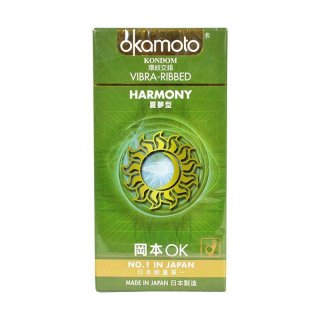 Kondom Harmony Vibra-Ribbed 10 pcs