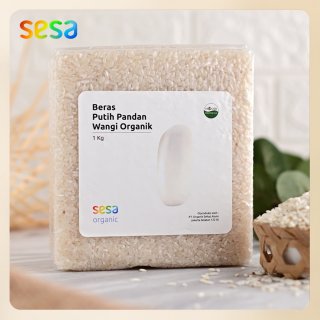 Sesa Beras Putih Pandan Wangi Organik