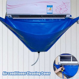 19. Plastik Cuci Air Conditioner Cleaning Cover Waterproof, Mencuci AC semakin Mudah