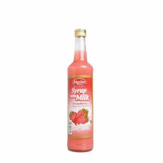 Marjan Syrup with Milk Strawberry