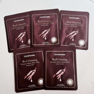 Cocopharm Red Ginseng Essence Mask Pack Plus by Korea