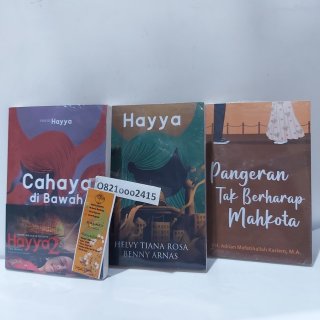 Novel Islami Hayya Pageran tak Berharap Mahkota Novel Remaja