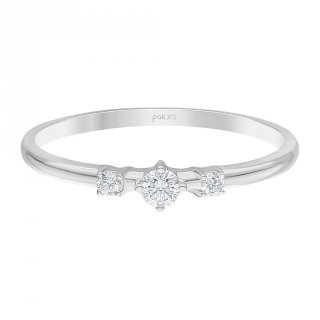 Diamond & Co - Cincin Berlian Wanita Soliter DRSS0030