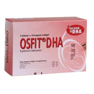 Osfit DHA+Kalsium Supplemen Makanan