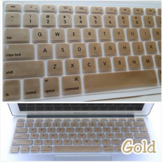 Keyboard Protector Macbook Gold