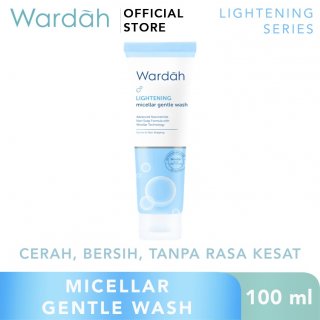 4. Wardah Lightening Micellar Gentle Wash untuk Kulit Kering