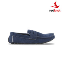 20. Redknot Stoboard Navy Sepatu Loafers Pria, Nyaman Digunakan dalam Suasana Santai