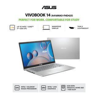 ASUS VivoBook A416MAO-FHD425 - Transparent Silver